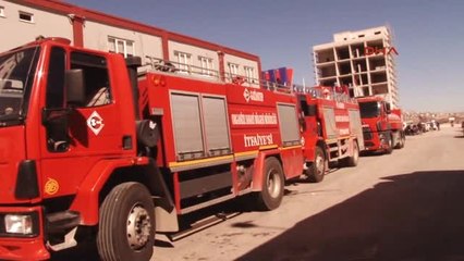 Gaziantep Yağ Fabrikasındaki Yangın Korkuttu
