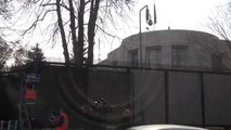 ABD Büyükelçiliği Önündeki Caddeye 