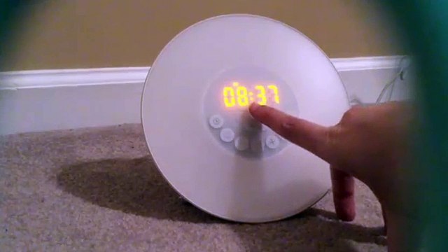 Review AKDSteel Sunrise Alarm Clock Wake Up Light Night Lights Simulation Bedside Lamp