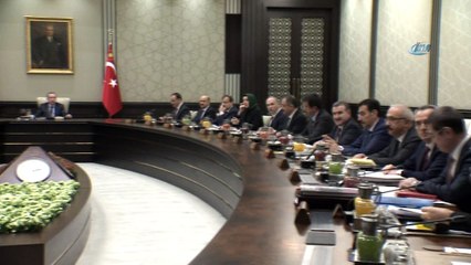 Bakanlar Kurulu Beştepe’de toplandı