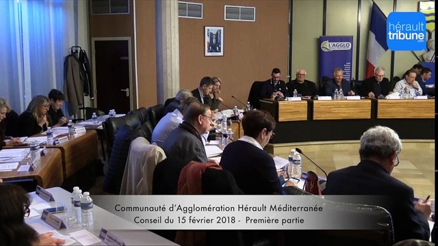 Conseil Communautaire du 15 février : Communauté d’Agglomération Hérault Méditerranée
