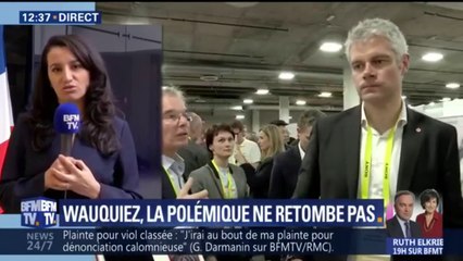 "Chez Laurent Wauquiez, à aucun moment, vous ne trouverez des propos qui méprisent les Français", dit la porte-parole LR