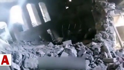 Kahraman Mehmetçiğin çatışma anı kask kamerasında