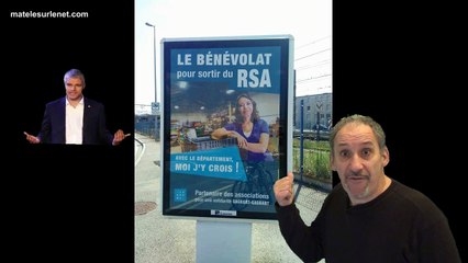 Bénévolat et RSA - Va bosser feignasse !!