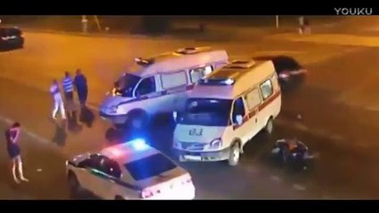 The failure of the motorcycle and the compilation of the crash 2017, the wreckage of the motorcycle stunt # _17