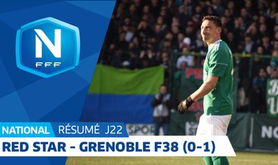 J22 : Red Star FC - Grenoble Foot 38 (0-1), le résumé