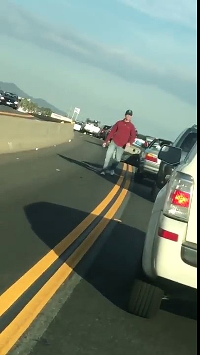 Road rage avec un 4x4 (Fail)