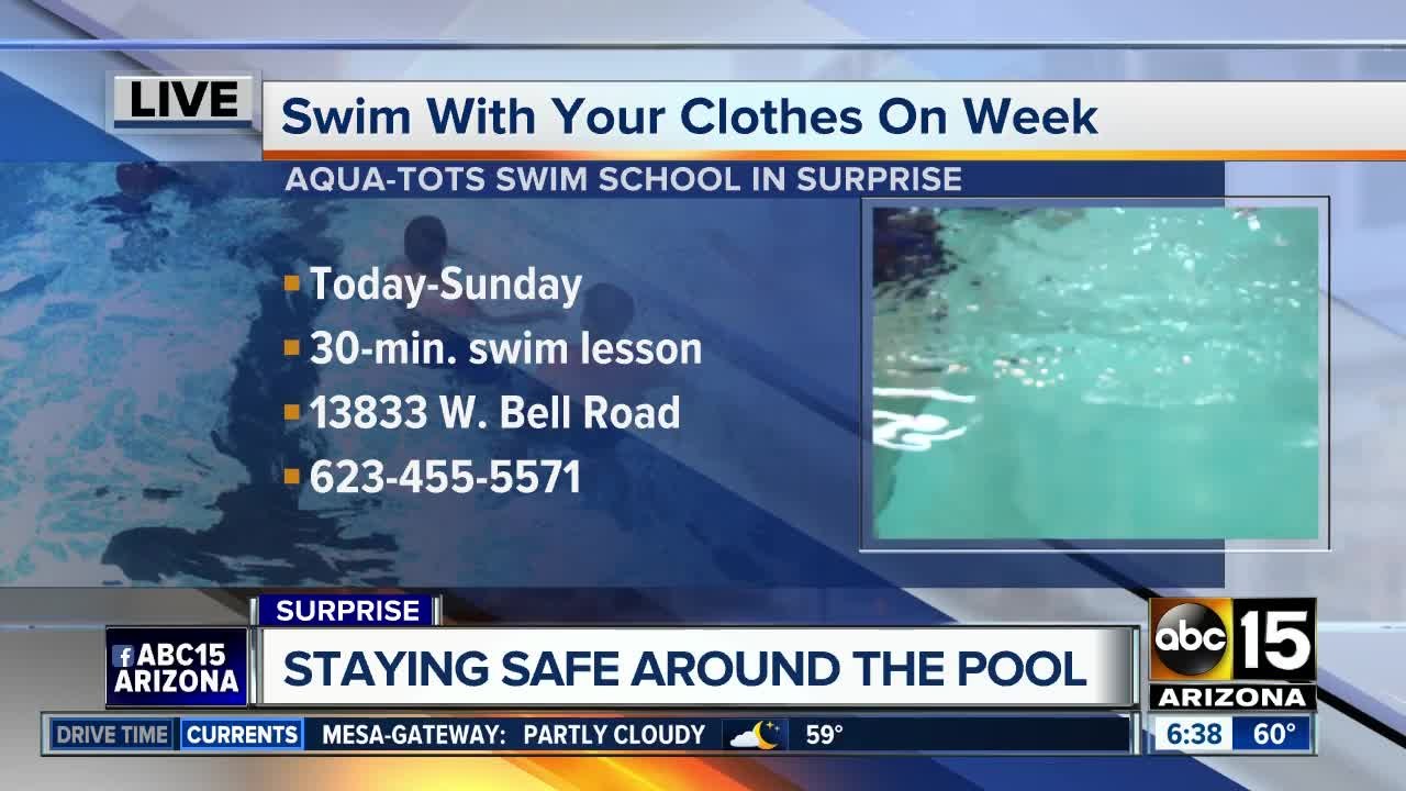 Swim with your clothes on week