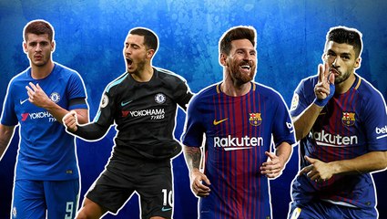 Chelsea-Barcelone : la valeur des deux onze types