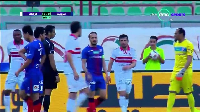 0-1 Mahmoud Abdel Azez Penalty Goal Egypt Premier - 19.02.2018 Petrojet Suez 0-1 Zamalek SC