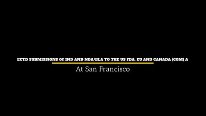 eCTD Submissions of IND and NDA_BLA to the US FDA EU and Canada (com) A