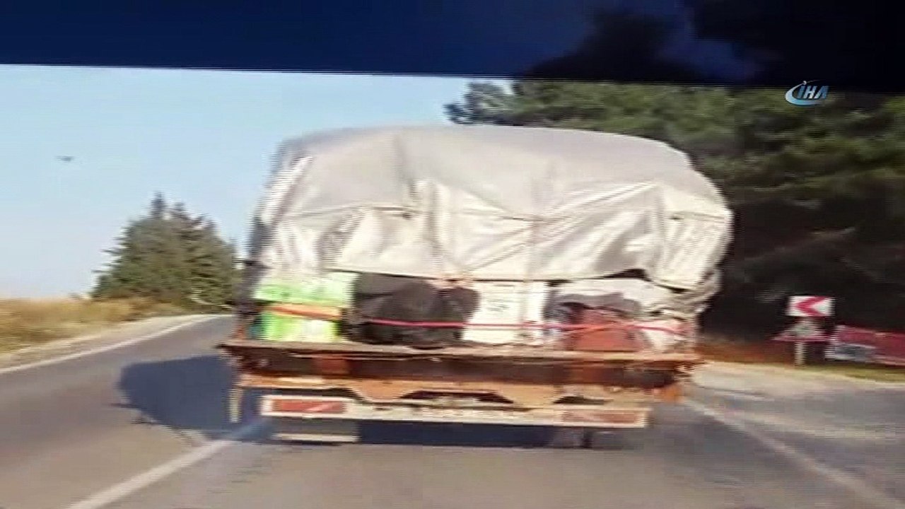 Adamı ev eşyası gibi taşıdılar