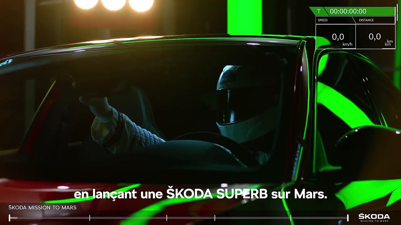 Rosapark pour Škoda France - « Mission to Mars » - Février 2018