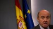 De Guindos, virtual vicepresidente del BCE, al retirarse Philip Lane