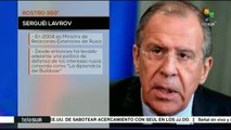 Canciller ruso defiende intereses de su país con diplomacia Bulldozer