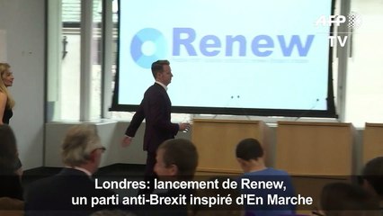 Londres: lancement d'un parti anti-Brexit, inspiré d'"En Marche"