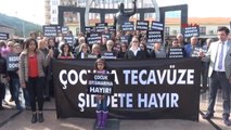 Antalya Kemer'de Çocuk İstismarı ve Kadına Şiddet Protesto Edildi