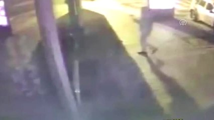 Maskeli Hırsız Güvenlik Kamerasında