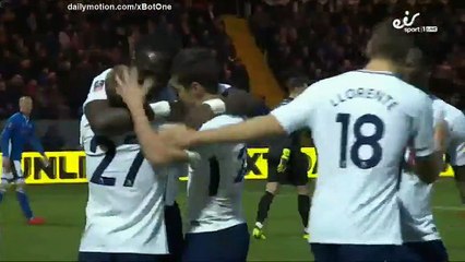 Le premier but de Lucas avec Tottenham !