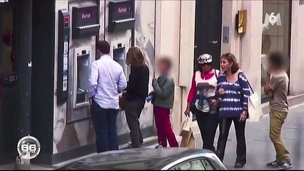 L'incroyable technique des enfants voleurs au distributeur