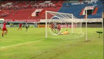 Player beat ball boy after he celebrates a goal in Brazil