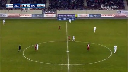 Robin Lod Goal HD - AEL Larissa 0-1 Panathinaikos 19.02.2018