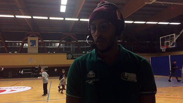 La réaction d'après match de Joris BADO après la victoire au Cannet (76-88)