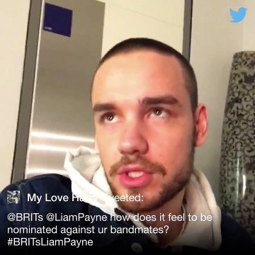 Full Liam Payne BRITs Q&A - 19/2/18