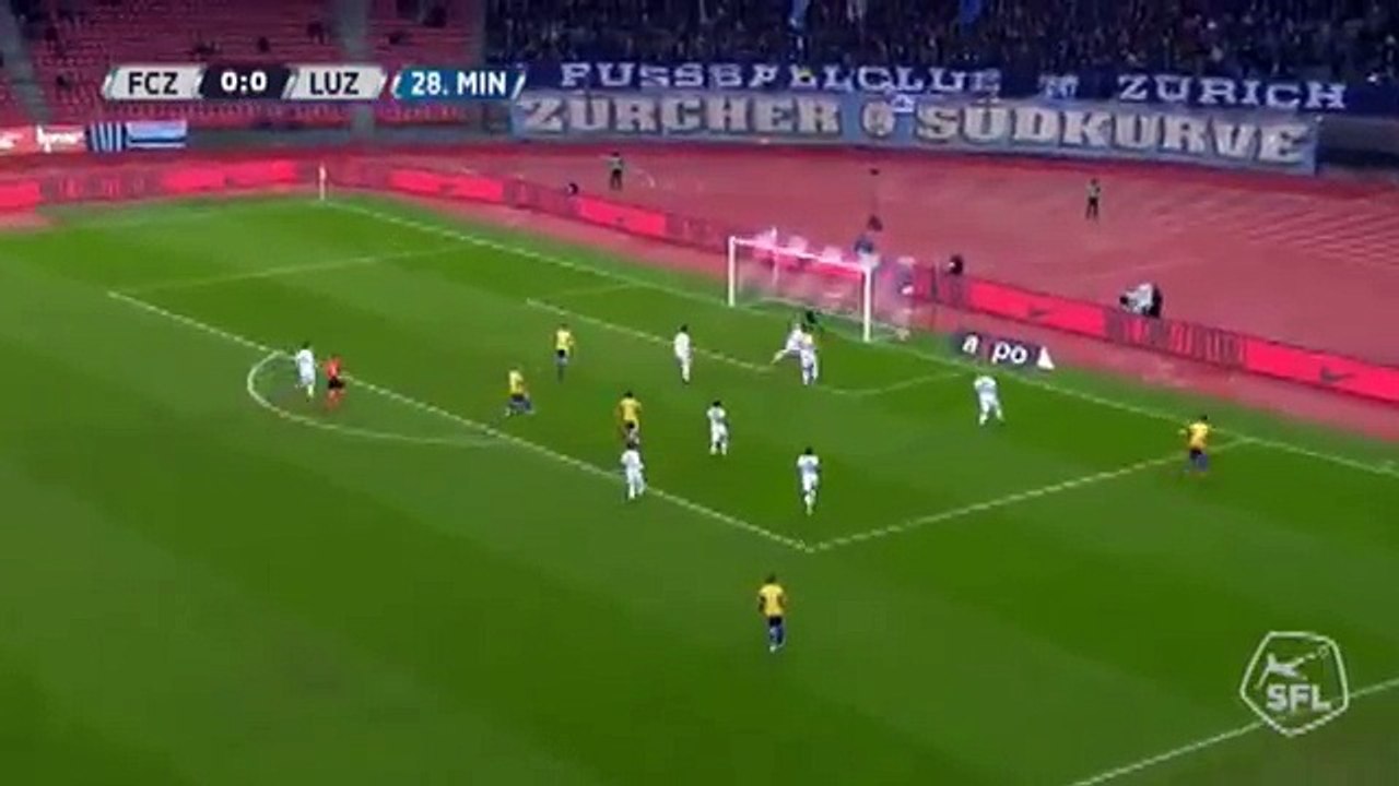 Zurich 0:1 Luzern (Switzerland. Super League 18 February 2018)
