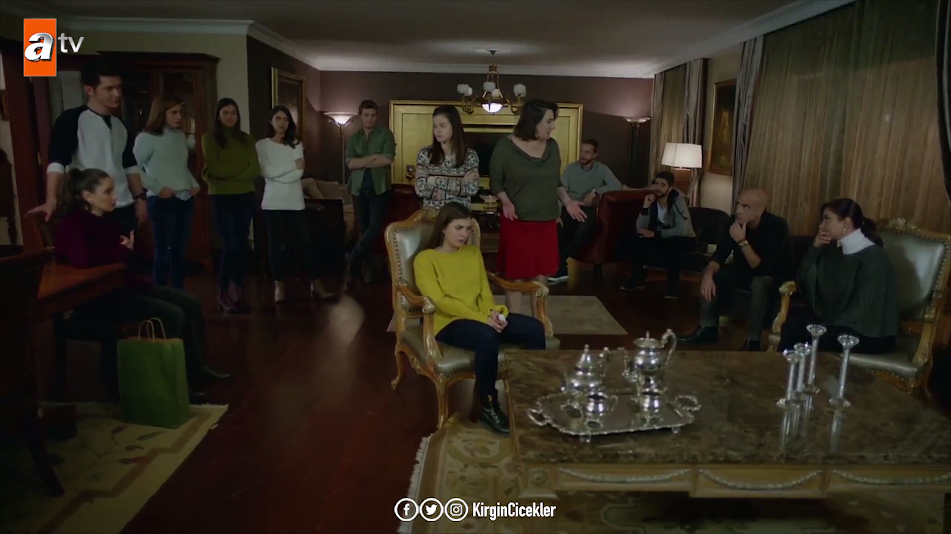 Kırgın Çiçekler110.Bölüm Sahneler