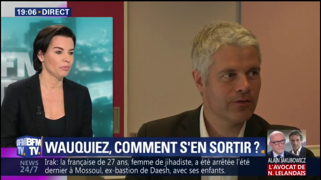 Commenter ce montage, c'est le valider et je ne le ferai pas , la porte-parole LR botte en touche sur les propos de Wauquiez