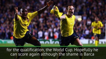 Ferrer hopes Iniesta recreates 'fantastic' Stamford Bridge goal