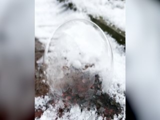 COOL! Watch soap bubbles freeze in real time - ABC15 Digital