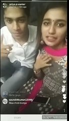 Priya Prakash Varrier Live With Boyfriend Roshan Abdul Live Talk About Oru Adaar Love Teaser Release