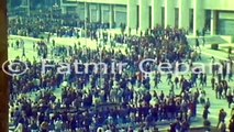 20 shkurti_ rënia e bustit të Enver Hoxhës