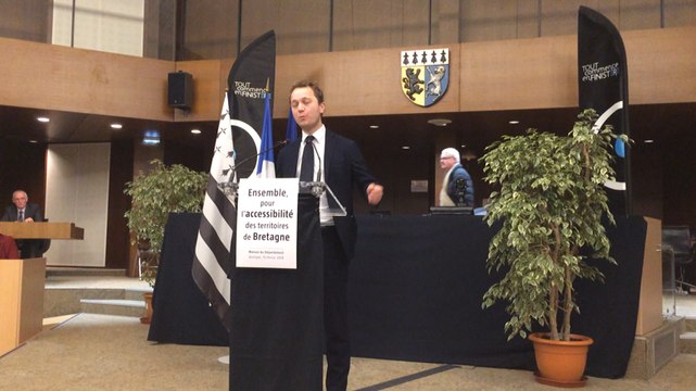 Accessibilité du Finistère : les propos de Maël de Calan
