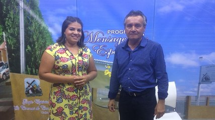 Programa Mensagem de Esperança com Sara Samita e Dimas Andriola