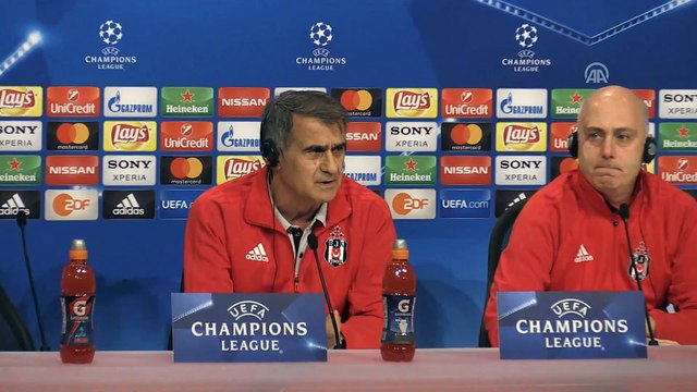 Beşiktaş Teknik Direktörü Güneş: 'İlk defa kendimizi favori olarak görmüyoruz' - MÜNİH