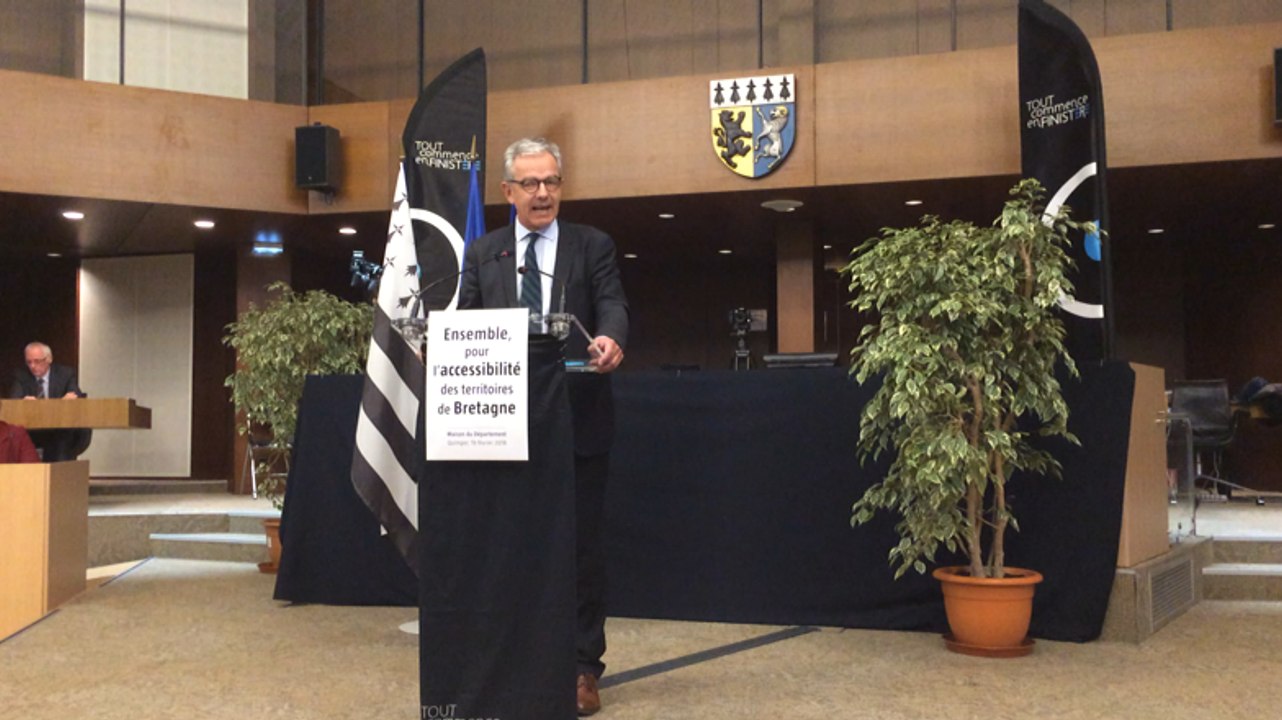 Accessibilité du Finistère : le président de la CCI s'exprime
