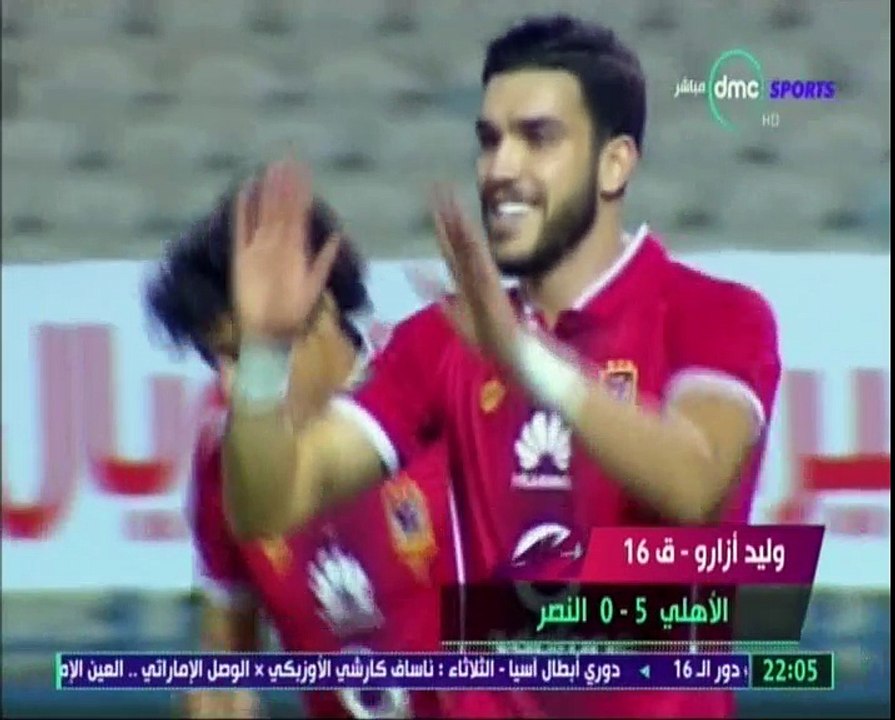 اهداف المباااراة بفوز الأهلي على النصر بخماسية نضيفة