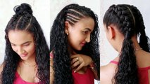 Peinados Deportivos en Cabello Rizado - Sporty Hairstyles - Pelo Chino