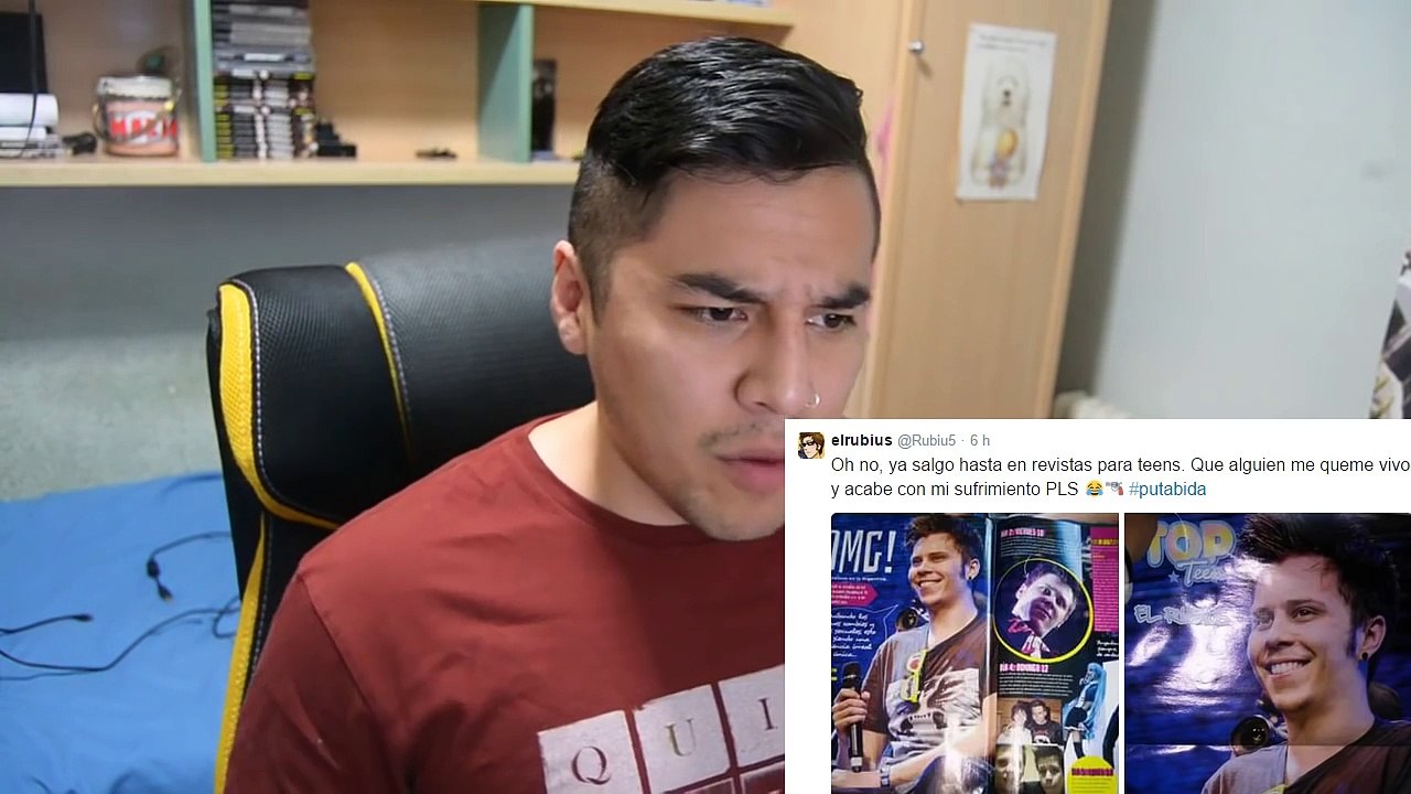 ElRubiusOMG en revista Top teen | 10 cosas que no sabias de elRubius