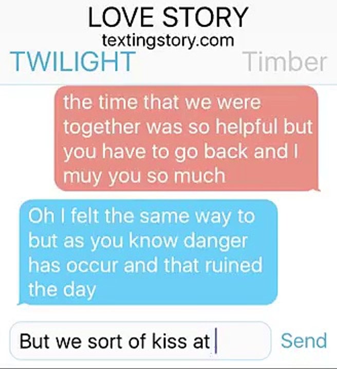 (TEXTING STORY) SCI TWI AND TIMBER LOVE CHAT