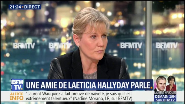Je trouve aberrant de déshériter ses enfants , déclare Nadine Morano sur la succession de Johnny Hallyday