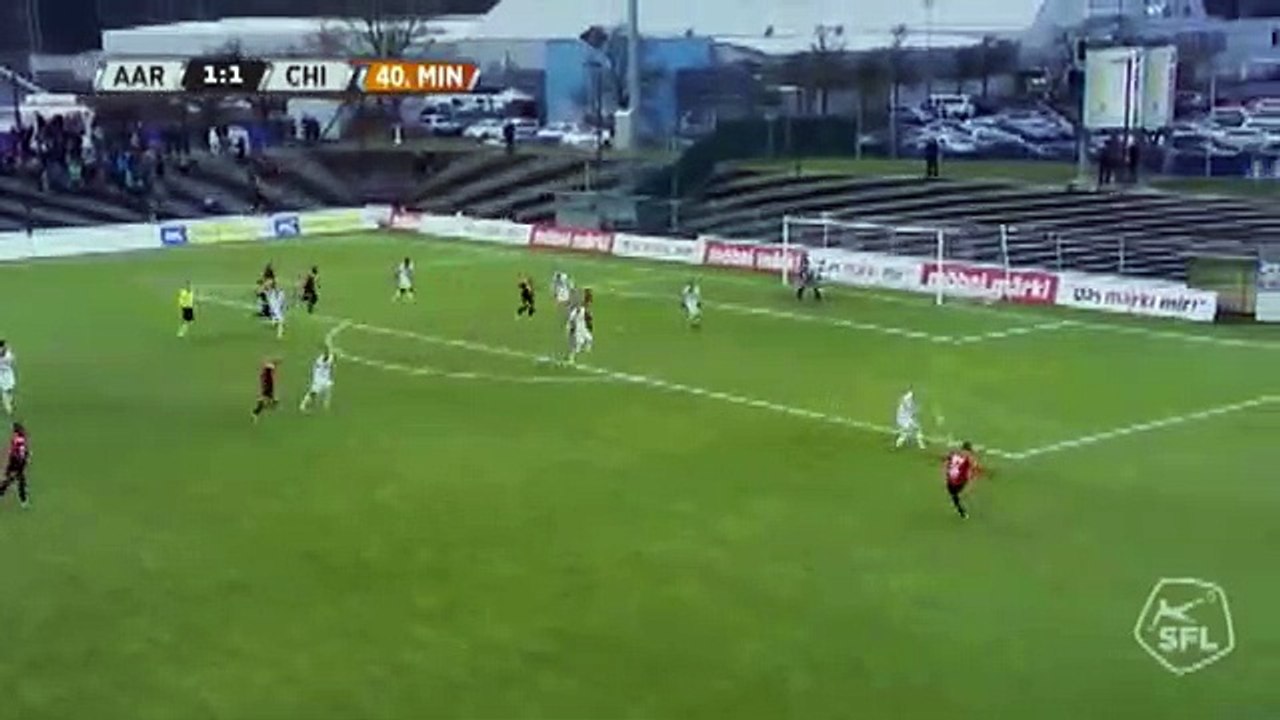 Aarau 2:1 Chiasso (Switzerland. Challenge League. 18 February 2018)