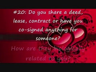 100 QUESTIONS I NEED ANSWERED BEFORE I TAKE YOU SERIOUSLY - PART 1 - DATING SERIES