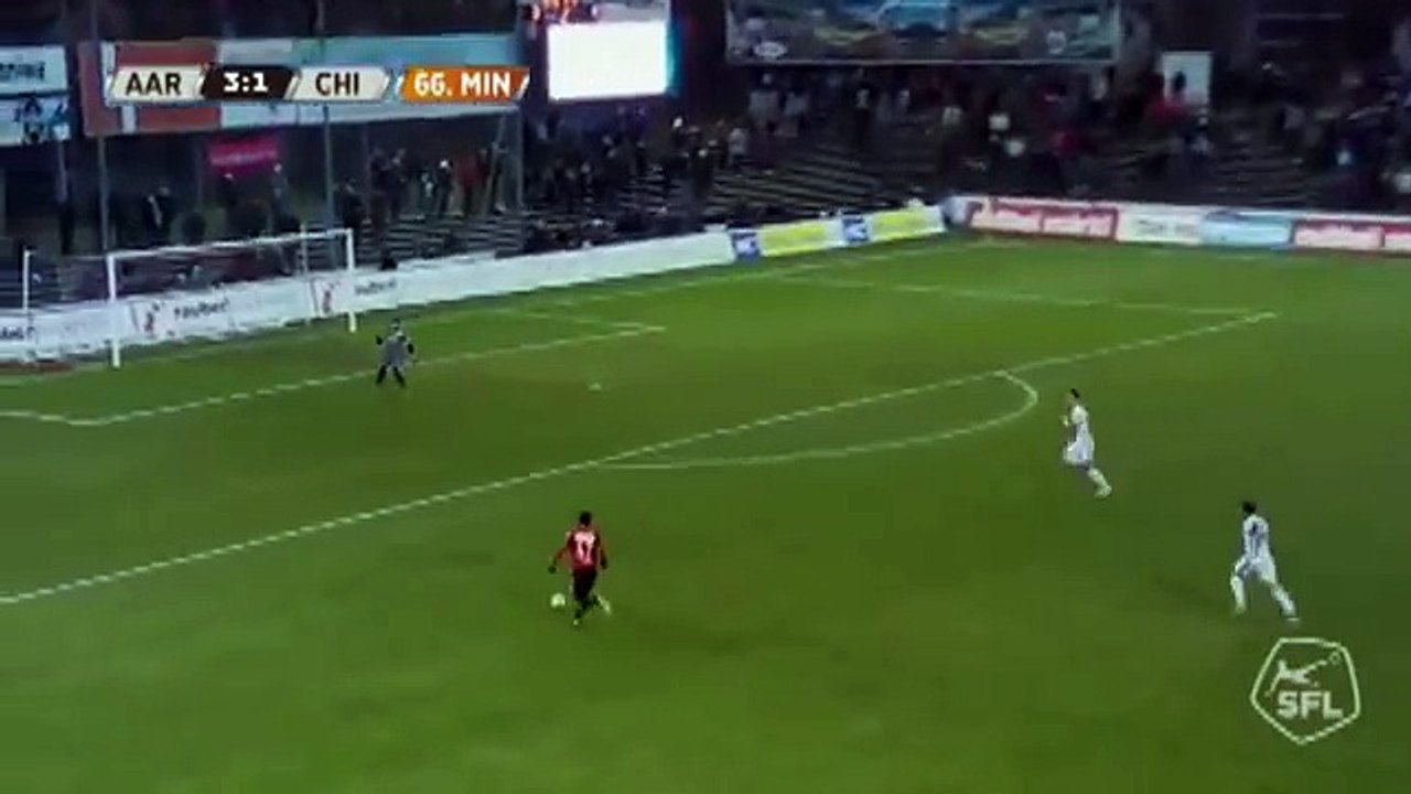 Aarau 4:1 Chiasso (Switzerland. Challenge League. 18 February 2018)