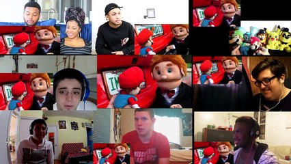 REACTION MASH UP TO THE SML MOVIE THE FENDER BENDER