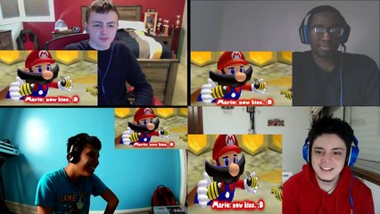 REACTION MASH UP TO SMG4 STUPID MARIO GALAXY