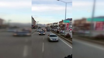 Zeytin Dalı Harekatı'na katılacak Mehmetçik'ten konvoy - TUNCELİ